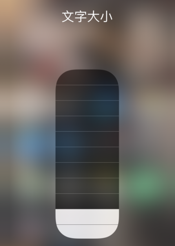 兴安苹果手机维修分享小技巧：在 iPhone 控制中心快速调节字体大小 